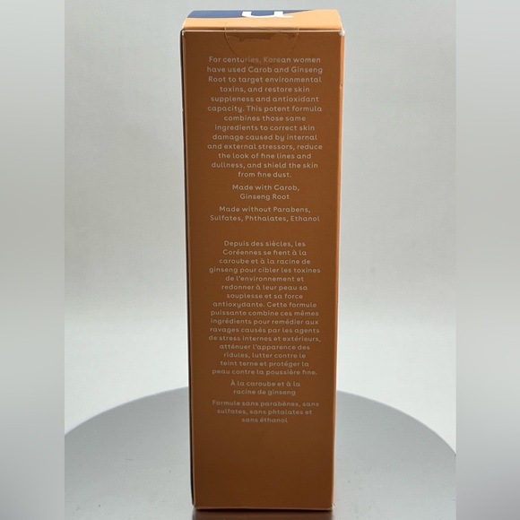 Nuria Defend Skin Shielding Essence w/ Ginseng & Carob found in Asia 1.7 fl NIB - Picture 3 of 3